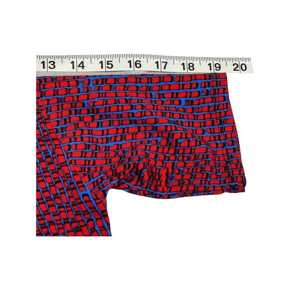 LuLaRoe Irma Tunic Top Womens XXS Multicolor Polyester Stretch Printed Crew Neck - Picture 6 of 8